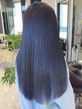 アース コアフュールボーテ 富山婦中店(EARTH coiffure beaute) ナチュラルベージュ_ヨシンモリ_顔周りレイヤー_レイヤーカット