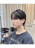 ツーブロック束感モテる髪型シークレットパーマ韓国マッシュ