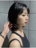 顔まわりカット顔まわりレイヤーカットレイヤーボブ