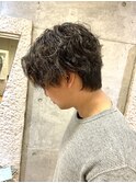 大人シャドウパーマ　30代/40代