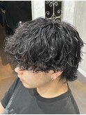 波巻きツイストスパイラルウルフマッシュ