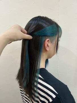 キャラ 池袋本店(CHARA) ツーブロックにインナーカラーで夏を満喫♪