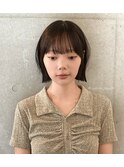 ゆるまきタッセルカット/タッセルカット/タンバルモリ/韓国ボブ