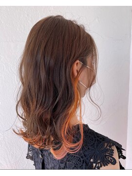 ルリエ(Relier) 遊び心オレンジカラー