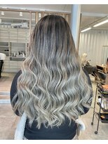 グラム 宜野湾店(gram)&nbsp;グレージュバレイヤージュ