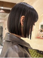ビュートリアム265(BEAUTRIUM 265) ★切りっぱなしボブ/ワンレングスボブ/前髪あり/暗髪/艶髪/銀座