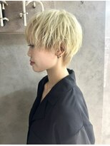 ヴェイン 渋谷(vain)&nbsp;ハイトーンカラー 無造作マッシュ