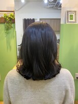 エシカル(ethical)&nbsp;レイヤー低め、コテ巻き風パーマ