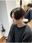 MEN’S/サーフカール/刈り上げセンターパート/表参道駅/青山 