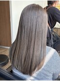 40代50代60代/脱白髪染め白髪ぼかしハイライト/グレージュ