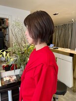 ヘアーエスクールフェイス(hair S. COEUR face)&nbsp;ショートレイヤー#枚方美容室/大阪美容室