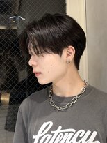 ロンドリメゾン 原宿(Lond re Maison.) men's/顔周り/ニュアンスパーマ/黒染め/韓国/ダウンパーマ
