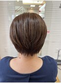 ツーブロックショート