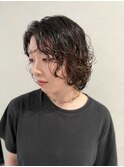 外国人風パーマ
