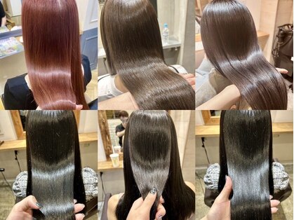 ALUSHE 船堀　完全個室　髪質改善　縮毛矯正　ボブ　白髪ぼかし【10/1OPEN(予定)】の写真