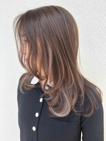 カイノ 金剛店(KAINO) 大人女性に似合う上品なインナーカラー