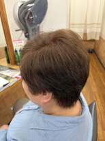 リノ(Lino)&nbsp;伸びた白髪もスッキリ！大人ショートカット♪