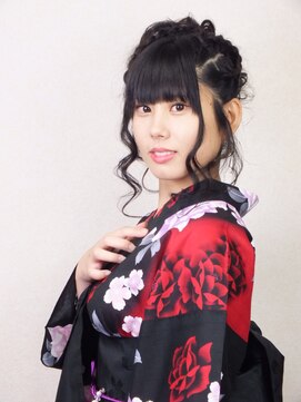 エムスヘアーショップ(M's) エムスの浴衣アップ裏表ラバーズ