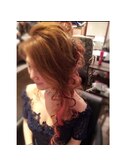 パーティヘアセット