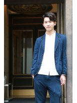 ラマナ(Lamana)&nbsp;【Lamana二子玉川】クール黒髪ツーブロックスタイル