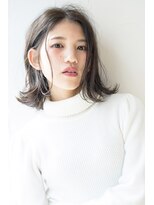 アッシュ 祐天寺店(Ash)&nbsp;センターパートの外ハネボブ