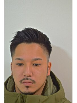 メンズヘアーサロン シンジョウ(Men's hair salon Shinjo) 【簡単スタイリング】フェード×アップバング