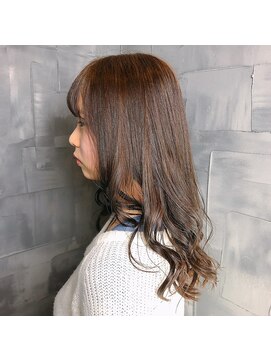 ヘアサロンエムフィス 池袋東口(HAIR SALON M Fe's) デザインカラー/厚めバング/ローライト/スリークボブ