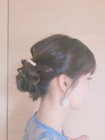 カルム(calm.) ゆるシニヨン