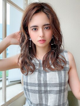 アフロート エル 錦糸町(AFLOAT L) フェミニンロング/メルティカラー/韓国レイヤー/似合わせカット