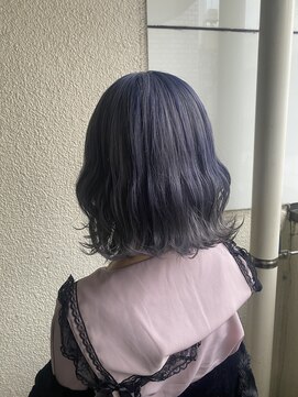 ラべリー 池袋(LOVELEY) ブルーシルバー　ダブルカラー　【池袋】