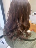セミロング ×  ナチュラルカラー