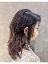 アマニ ヘアー ホスピタル(AMANI. HAIR HOSPITAL) “美”セミロング「美シルエット×ゆるふわmix」【Amani甲斐】