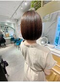 ロンド【千田大地】髪質改善ストレートぱつんとボブ