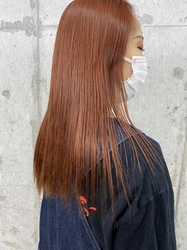 カフネ ジュントス ヨロ(Cafune' juntos YOLO) ハイトーンオレンジ