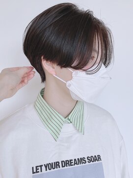 モリオフロムロンドン 原宿本店(morio from London) 【morio 原宿】インナーカラー　ハンサムショートブリーチ無し