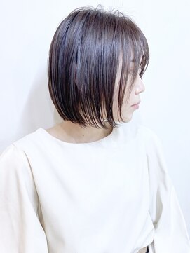 モリオ フロム ロンドン 成増店 【morio成増／ムラマツ】大人かわいいストレートショートボブ