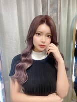 ガルボヘアー 名古屋栄店(garbo hair)&nbsp;#名古屋#栄#ピンク#ハイトーンロング#プルエクステ#さら艶ロング