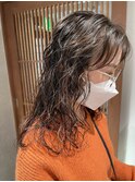 【藤沢/辻堂】ニュアンスパーマ/くせ毛/ロングパーマ/コテ巻き