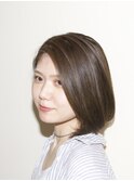 大人ハイライトボブ