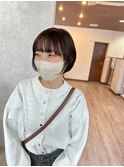 【minim×高橋】ボブ×チョコレートカラー
