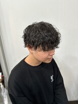 ナンバー ソポ 札幌/ジャム 札幌(N° sopo/JAM)&nbsp;ソフトツイストパーマ刈り上げマッシュショートレイヤー スーツ