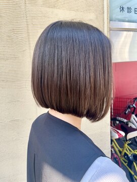 インデックスヘアー 錦糸町店(in'dex hair) 髪質改善グレージュカラーカーキベージュレイヤーロング錦糸町