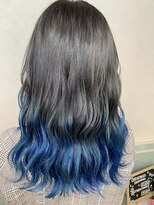 ヘアーサロン リアン 熊谷2号店(hair salon Rien) グラデーションブルー