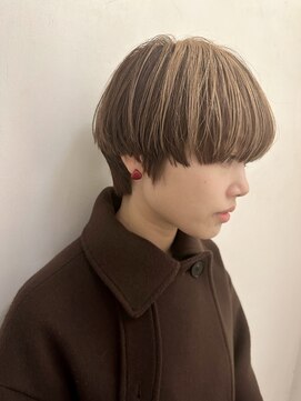 ピープル コモンズ(people commons) マッシュショート × アンブレラカラー