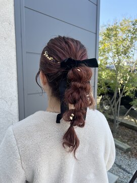 ヘア アトリエ エマ(hair latelier [emma]) 編み下ろしヘア