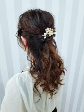 ドリーム ハーフアップ