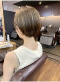 【畑中正敏】丸みショート/小顔ショート/ひし形ショート