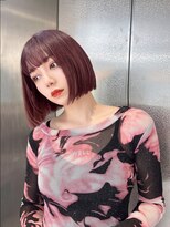【lilley 稲永麻衣】韓国ボブ+タンバルモリ+韓国ヘア