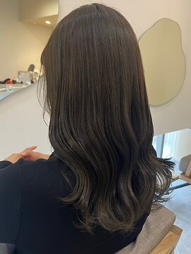 ピピバイヨーク(pipi, by yoke.) 透明感カラー/グレージュ