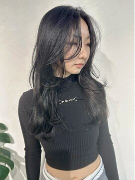 シエラ 南船場(CIERA.) 艶髪ロング+カーテンバング